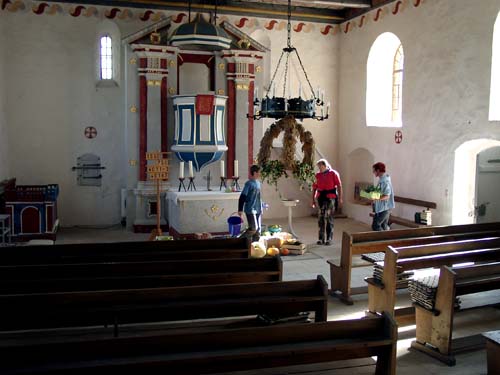 Vehliner Kirche - Altarraum